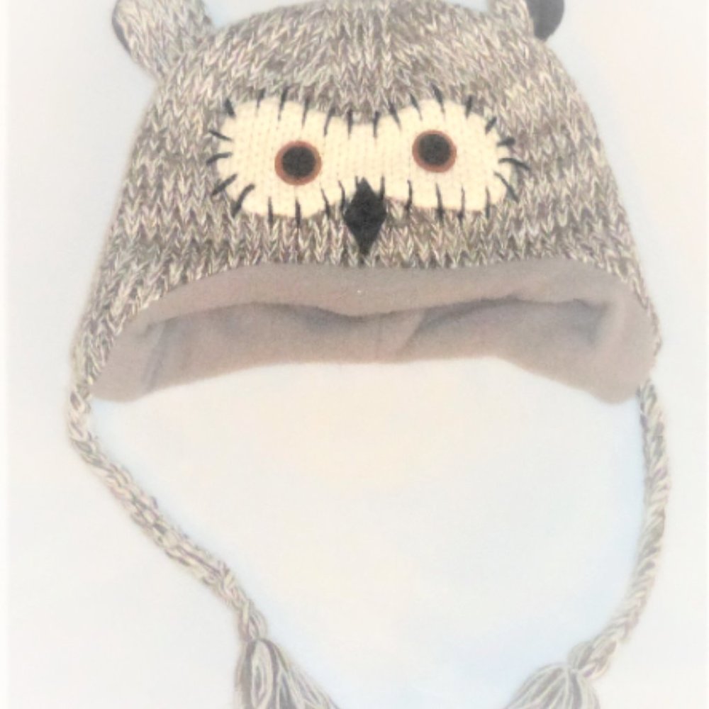 THICK Kyber Outwear OWL Hat KID'S TOQUE Novelty Hat Kids Unisex Hat # CA 45752